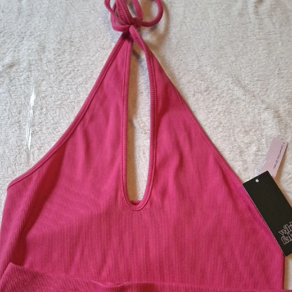 Wild Fable Magenta Halter Backless Dress (Can305) - Picture 4 of 6